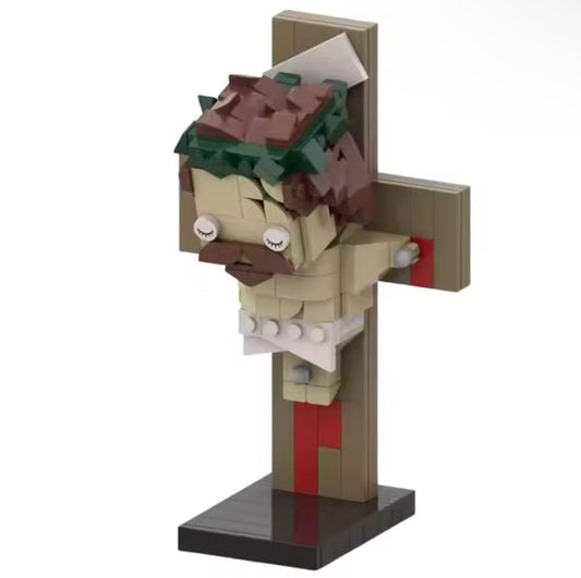 Jesus Block Build Figurine